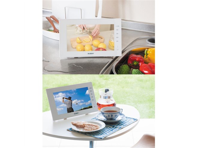 BLUEDOT、ワイヤレスの9型防水テレビ「BTV-WL900」 - 価格.com