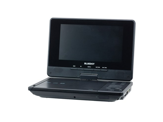BLUEDOT、回転液晶を搭載したポータブルDVDの7型と9型 - 価格.com