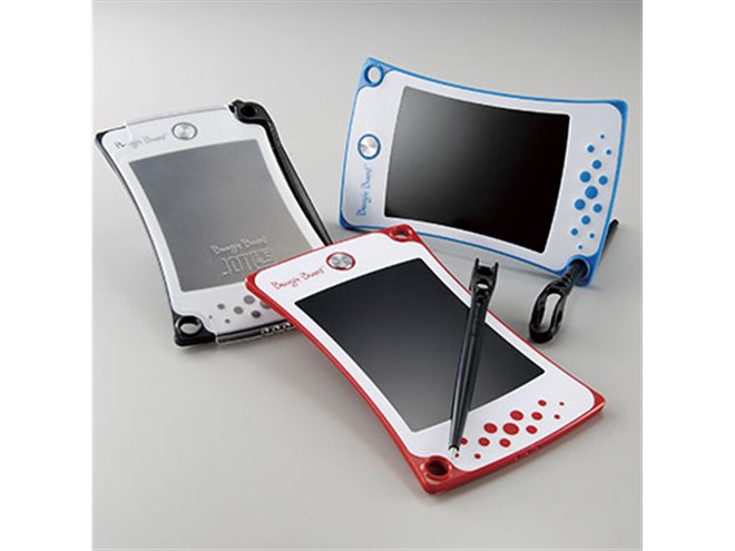 キングジム、胸ポケットに収納可能な電子メモパッド「Boogie Board