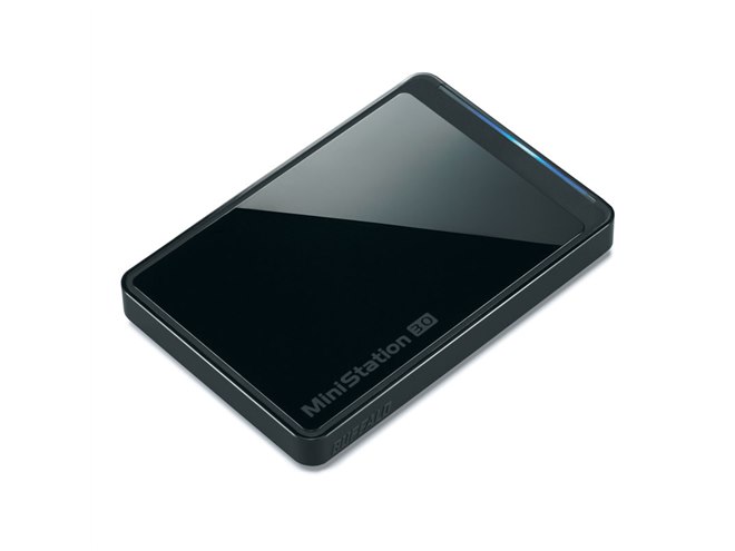バッファロー、XPからの移行が楽な引越しソフト付きポータブルHDD