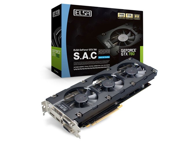 エルザ、「GeForce GTX 780」搭載ビデオカード2機種 - 価格.com