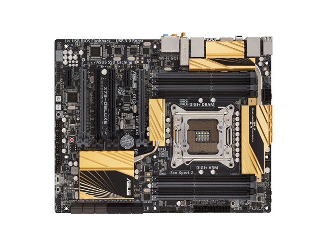 ASUS、最大64GBのメモリーを搭載可能なX79マザー「X79-DELUXE」 - 価格.com