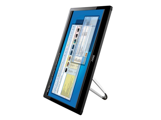 中古】AOC 15.6インチ USB接続 モニター ( 1366 x 768 / TN