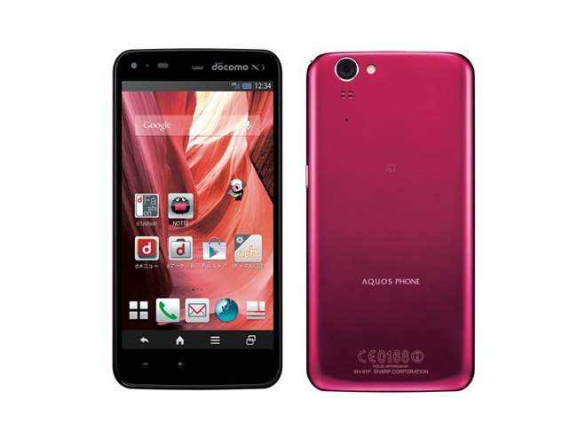 シャープ、IGZO液晶で3日間使用できる「AQUOS PHONE ZETA SH-01F