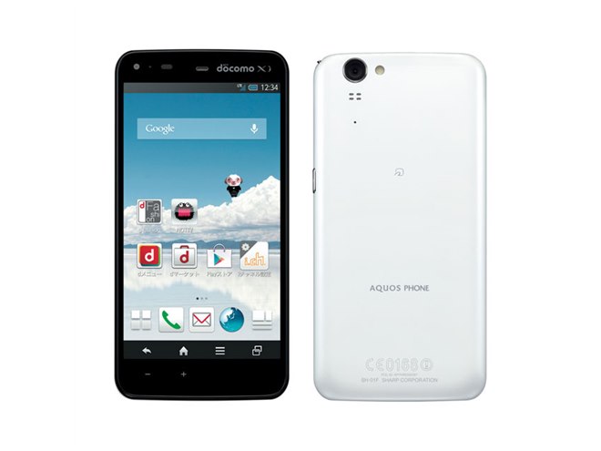 シャープ、IGZO液晶で3日間使用できる「AQUOS PHONE ZETA SH-01F