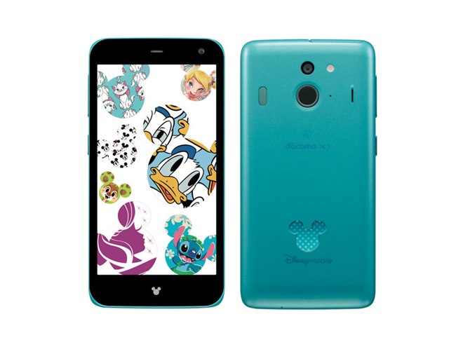 富士通、ディズニー仕様の4.7型HD有機ELスマホ「Disney Mobile on