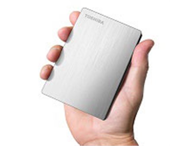 TOSHIBA CANVIO SLIM 500GB 外付けHDD 東芝、スマホからPC経由でアクセスできるポータブルHDD - 価格.com