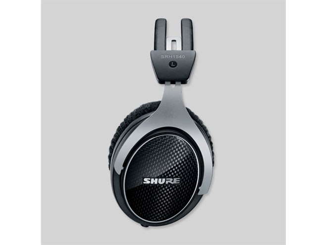 Shure、40mm径ドライバーを搭載した密閉型ヘッドホン「SRH1540