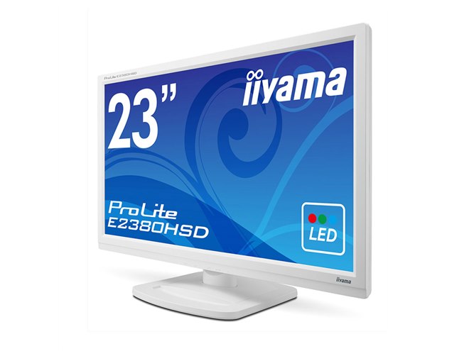 ◆iiyama  23インチワイド液晶モニター ProLite E2380HSD◆ iiyama、Ecoモードを搭載した23型ワイド液晶「ProLite E2380HSD