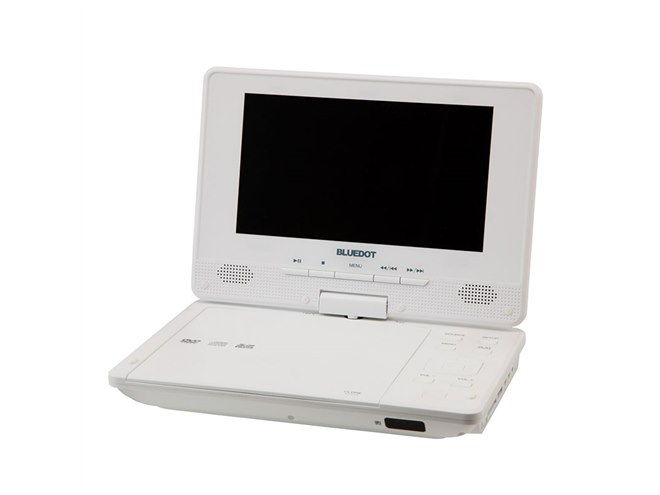 BLUEDOT、長時間駆動の7型ポータブルDVDに新色追加 - 価格.com
