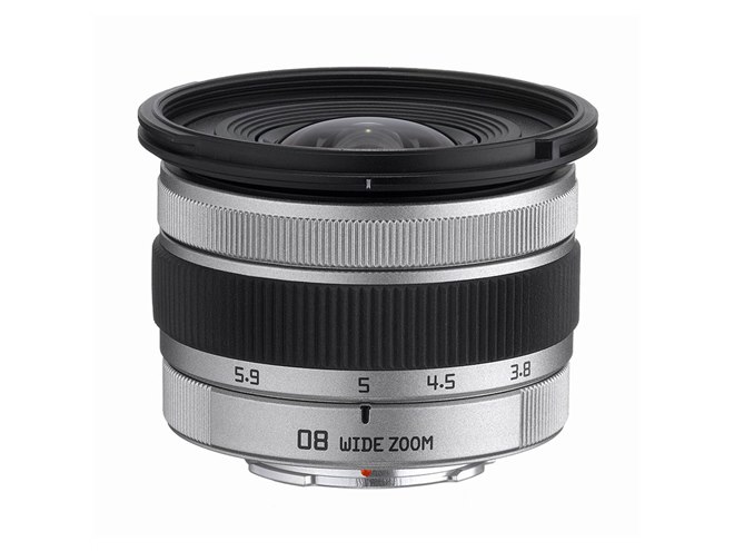 PENTAX Q用 超広角ズームレンズ　08 WIDE ZOOM リコー、Qマウント用の超広角ズームレンズ「PENTAX-08 WIDE ZOOM