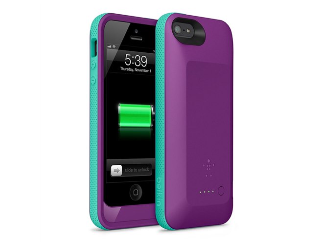 ベルキン、ツートンカラーのiPhone 5/5s用バッテリー内蔵ケース - 価格.com