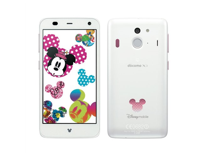 ドコモ、Disney Mobile on docomo F-03Fを12/13発売 - 価格.com