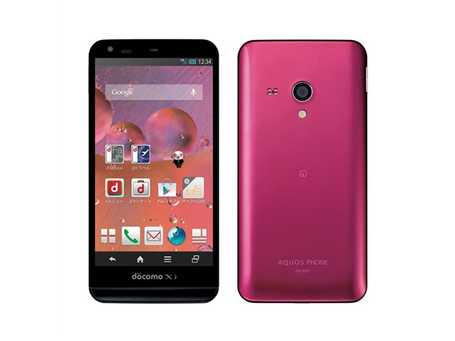 ドコモ、AQUOS PHONE EX SH-02Fを1/18より予約開始 - 価格.com