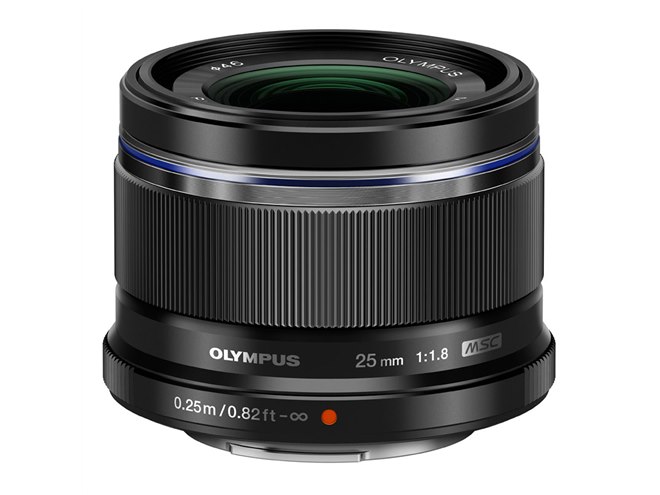 オリンパス、小型・軽量な標準レンズ「M.ZUIKO DIGITAL 25mm F1.8