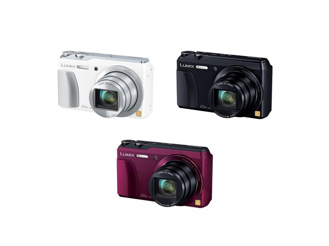 パナソニック、チルト式モニター搭載の「LUMIX DMC-TZ55」など2