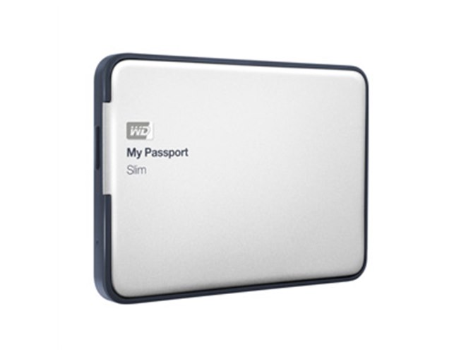 ウエスタンデジタル、スリムなポータブルHDD「My Passport Slim