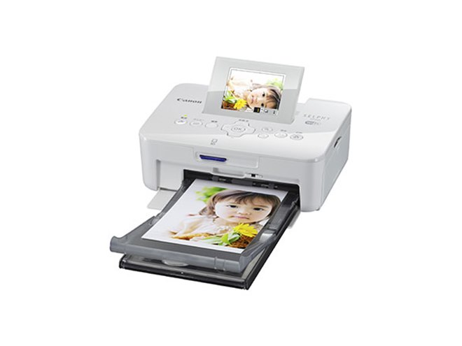 キヤノン、AirPrintに対応した小型プリンター「SELPHY CP910