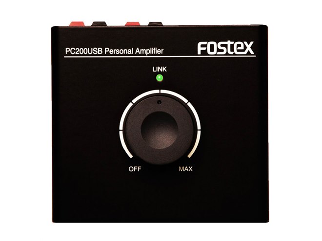 フォステクス、アンプ搭載のDAC内蔵ボリュームコントローラー