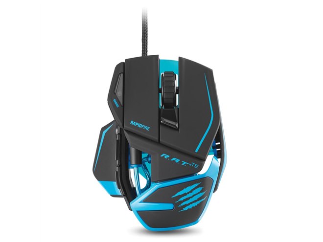 マッドキャッツ、コアゲーマー向け高性能超軽量マウス「R.A.T. TE