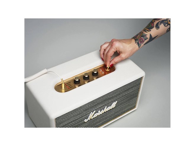 Marshall、ビンテージアンプ型Bluetoothスピーカーに新色「クリーム