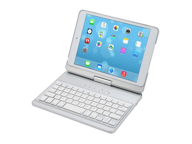 センチュリー、iPad miniが360度回転するBluetoothキーボードケース