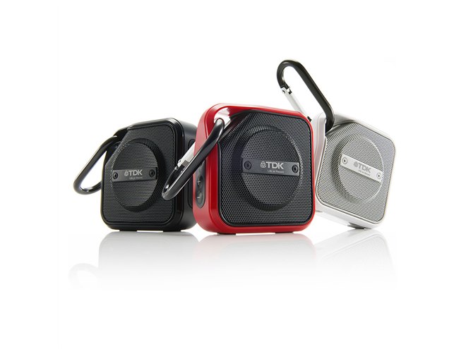 【超オススメ】TDKスピーカー TDK、パッシブラジエーター搭載のポータブルスピーカー「TL621