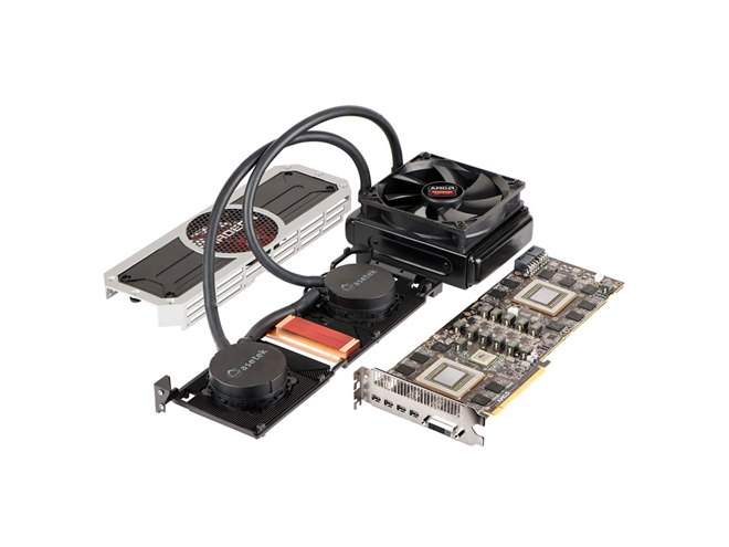AMD、ハイブリッド冷却機構を採用したデュアルGPU「Radeon R9 295X2