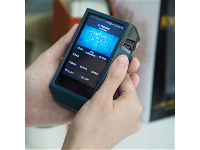 Astell&Kern AK120用 BUTTERO本革ケース 未使用 箱付 iriver、本革素材を