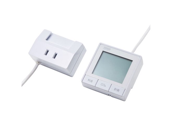 サンワ、パソコンで消費電力を管理できるワットモニター - 価格.com