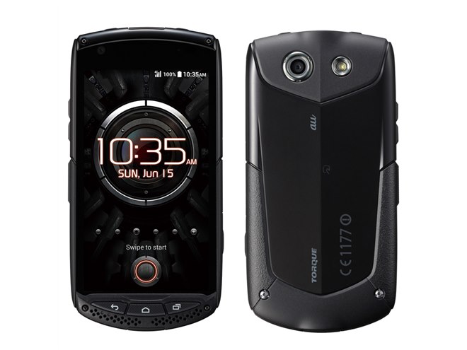 京セラ、塩水にも耐えられる最強スマホ「TORQUE G01」 - 価格.com