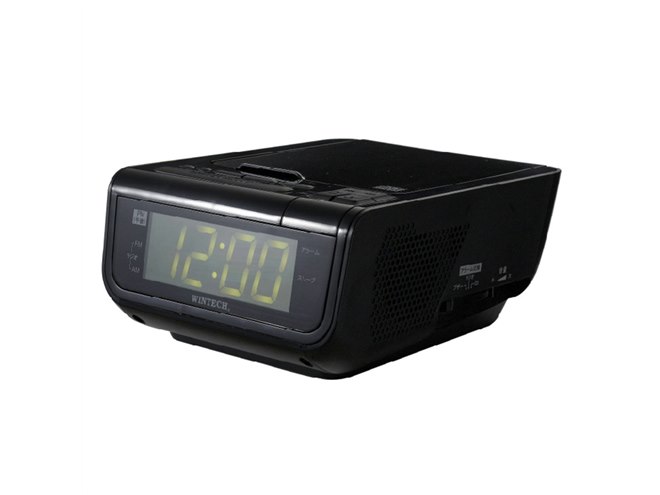WINTECH、アラーム機能付きCDクロックラジオ - 価格.com