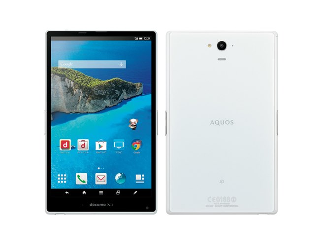 ドコモ、7型IGZO液晶タブレット「AQUOS PAD SH-06F」を6/20発売