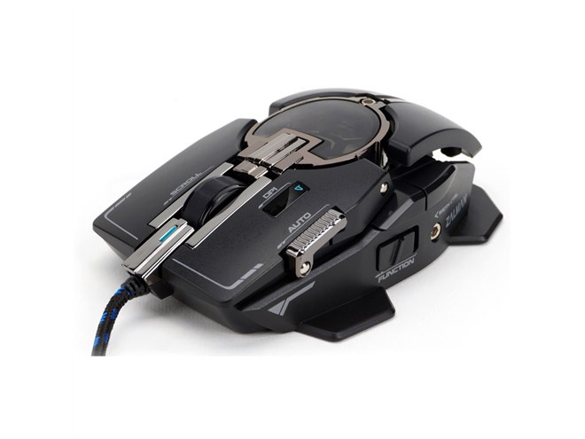 ZALMAN、本体サイズをカスタマイズできるゲーミングマウス