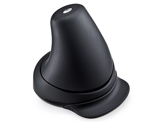 サンワ、横から手を添えて握るエルゴスティックマウス - 価格.com