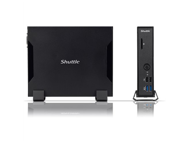 Shuttle、「Celeron 1037U」を搭載した1.3Lの小型ベアボーンキット