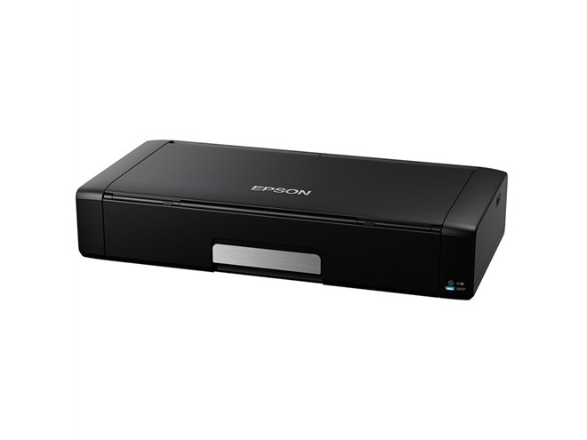エプソン、バッテリー内蔵で1.6kgを実現したA4モバイルプリンター