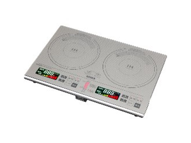 YAMAZEN、2口タイプで100Vに対応した1400WのIH調理器 - 価格.com