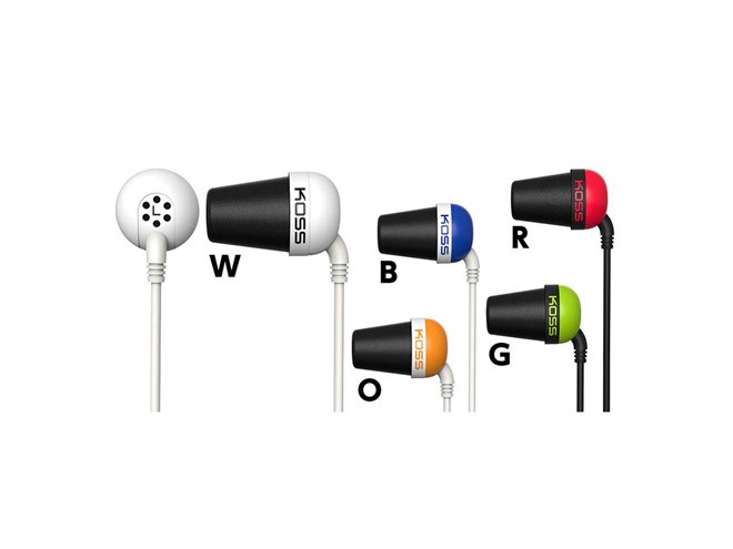 KOSS、ロングセラーイヤホン「The Plug」にカラフルな5色 - 価格.com