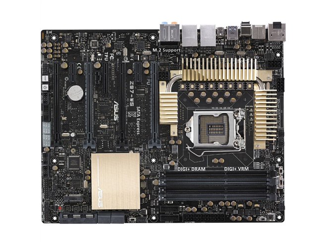 ASUS、4-way SLI環境も構築できるZ97マザーボード「Z97-WS」 - 価格.com