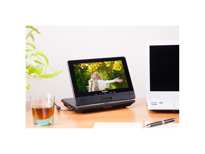 BLUEDOT、地デジチューナー内蔵の9型ポータブルDVD - 価格.com