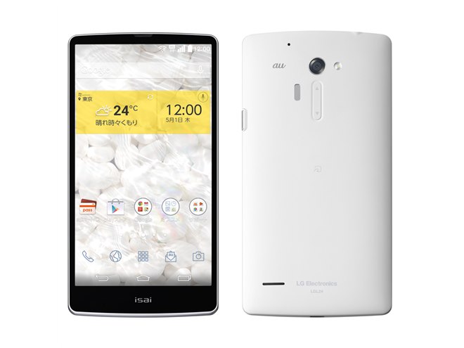 au、2560×1440表示の超高精細スマホ「isai FL」を7/18発売 - 価格.com