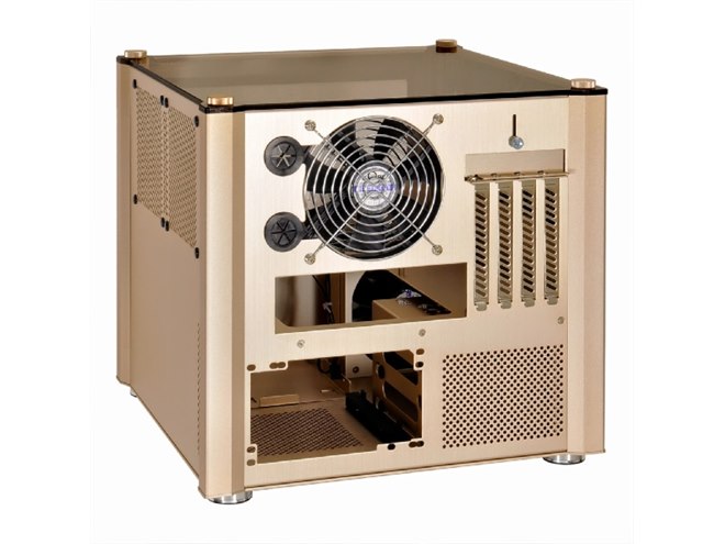 Lian Li、「PC-Q36」と「PC-V359」に新色シャンパンゴールドとブラック