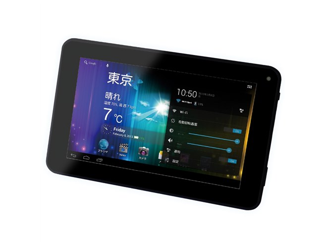 恵安、7型でデュアルコアCPU搭載のAndroidタブレット - 価格.com