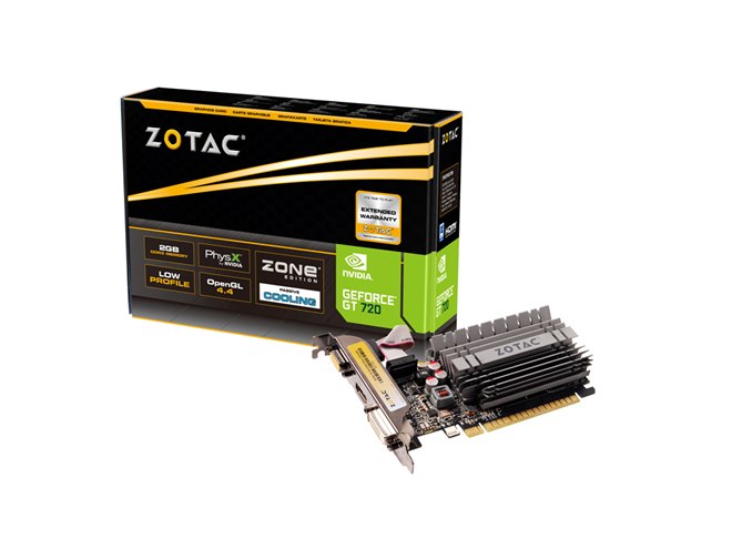 ZOTAC、「GeForce GT 720」を搭載したビデオカード - 価格.com