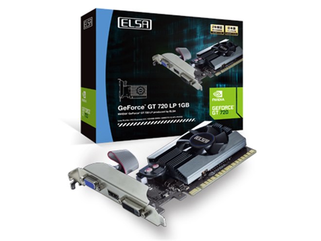エルザ、ロープロ対応の「GeForce GT 720」搭載ビデオカード - 価格.com