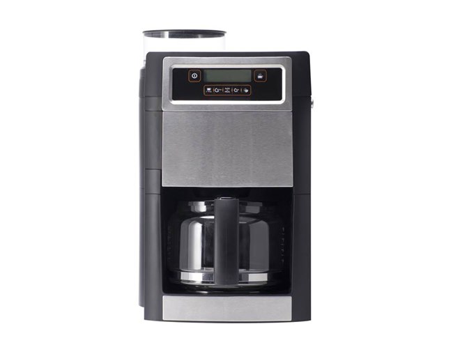イーバランス、豆から挽ける全自動コーヒーメーカー「EB-RMCM4