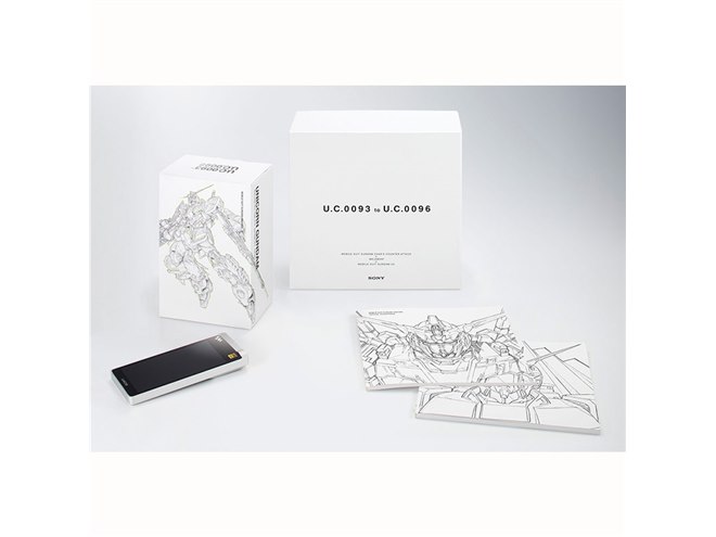ソニー、νガンダムやUCガンダムが刻印された限定ハイレゾウォークマン
