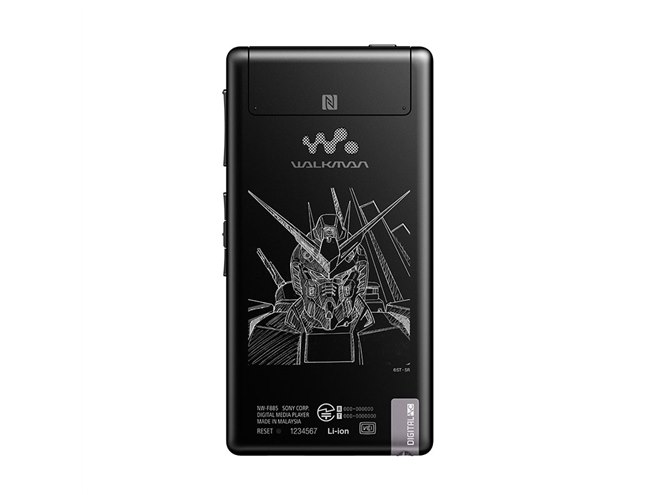 最新情報 ソニー、νガンダムやUCガンダムが刻印された限定ハイレゾ ポータブルプレーヤー
