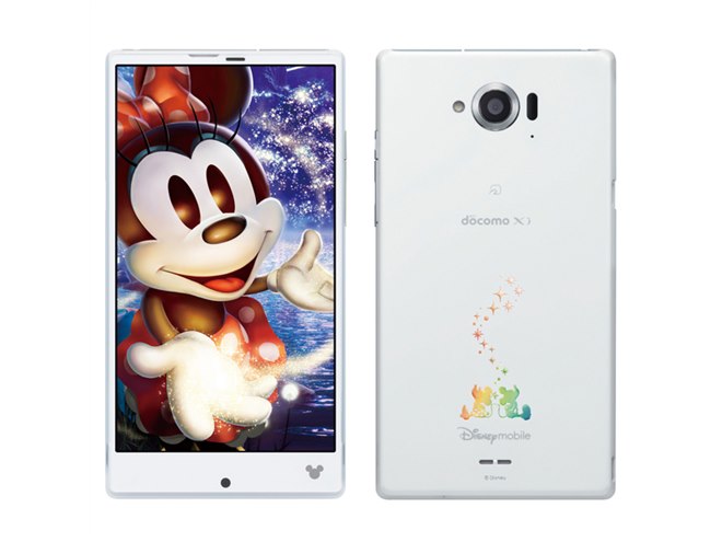 シャープ、アナ雪のライブ壁紙などを搭載したディズニースマホ「SH-02G